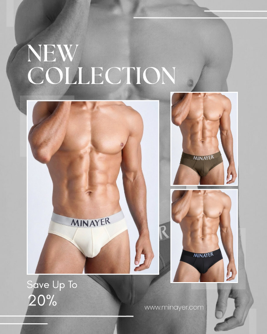 3-Pack Low-Cut Comfort Briefs with Ultra-Smooth Stretch Fabric for All-Day Breathable Support