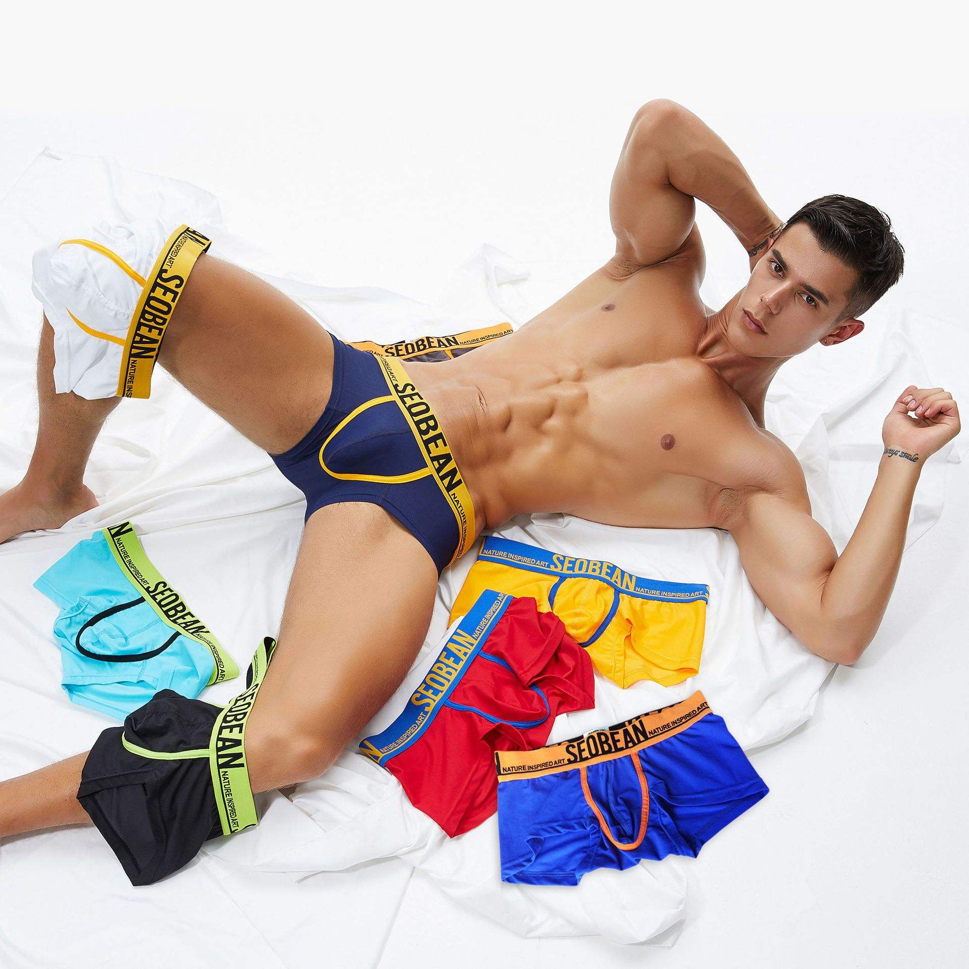 Mesh Breathable Men's Boxers